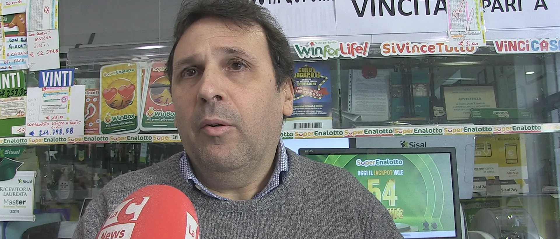 Superenalotto, a Rende al bar \"De Chiara\" si festeggia un nuovo milionario