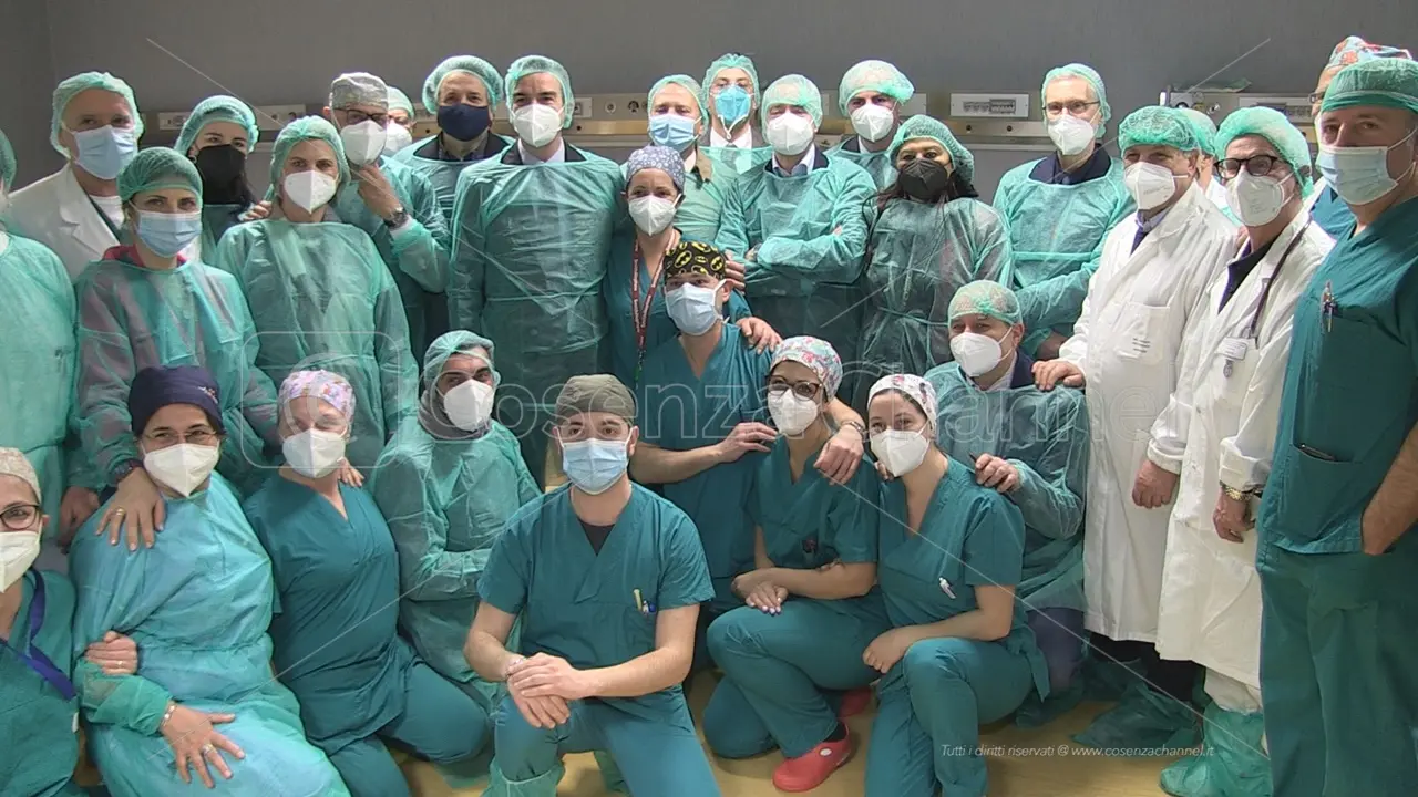 Sale operatorie inaugurate a Castrovillari, buona la terza | VIDEO