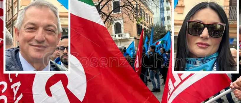 Cosenza, sindacati in piazza per urlare “Basta morti sul lavoro”