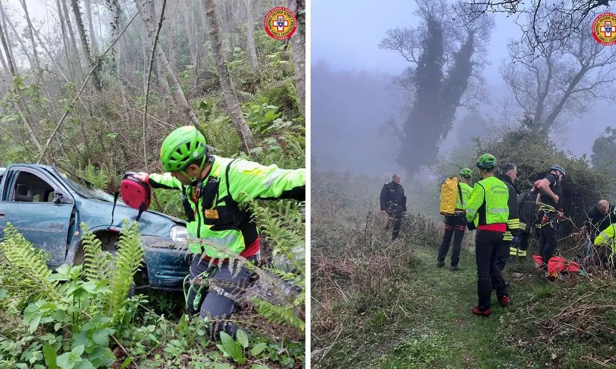 Precipita in un burrone con l’auto: morto 75enne di Aiello Calabro