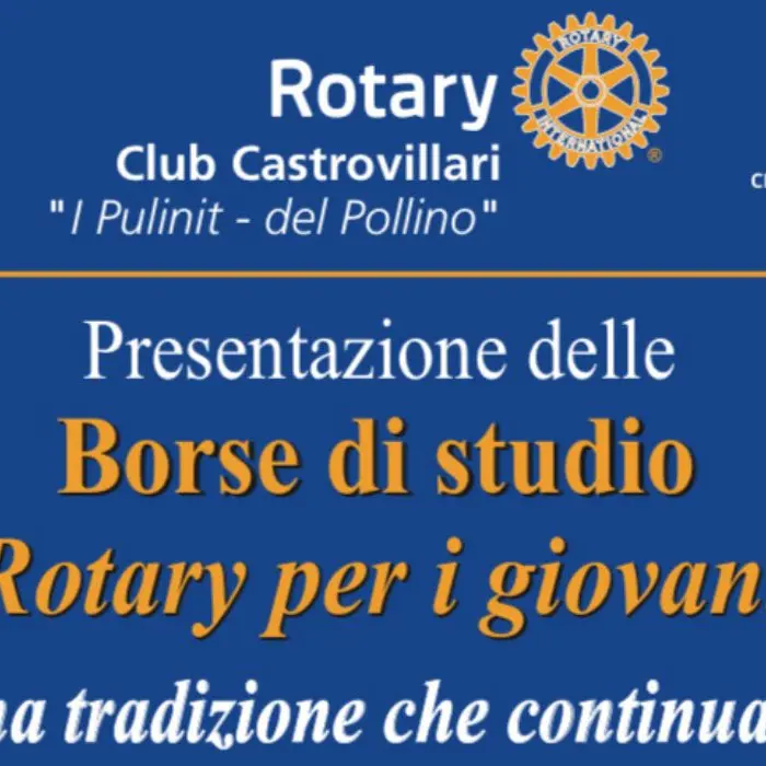 Castrovillari, borse di studio \"Rotary\" per i giovani. Una tradizione che continua