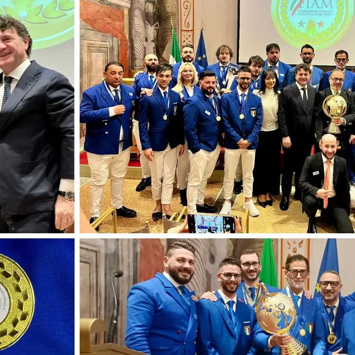 OMC HairWolrd, anche il barbiere Sinopoli tra i premiati a Palazzo Giustiniani