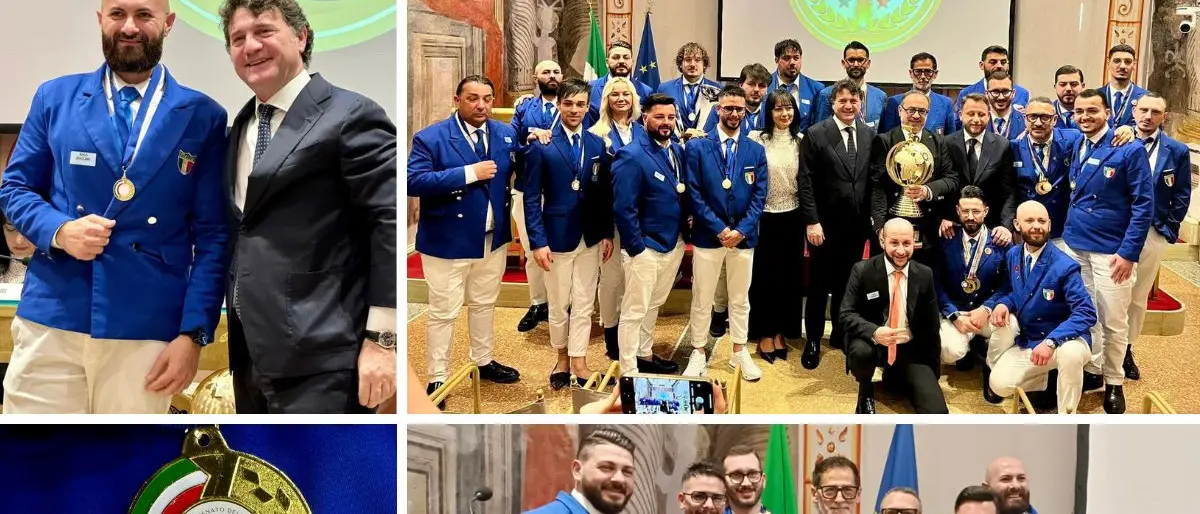 OMC HairWolrd, anche il barbiere Sinopoli tra i premiati a Palazzo Giustiniani