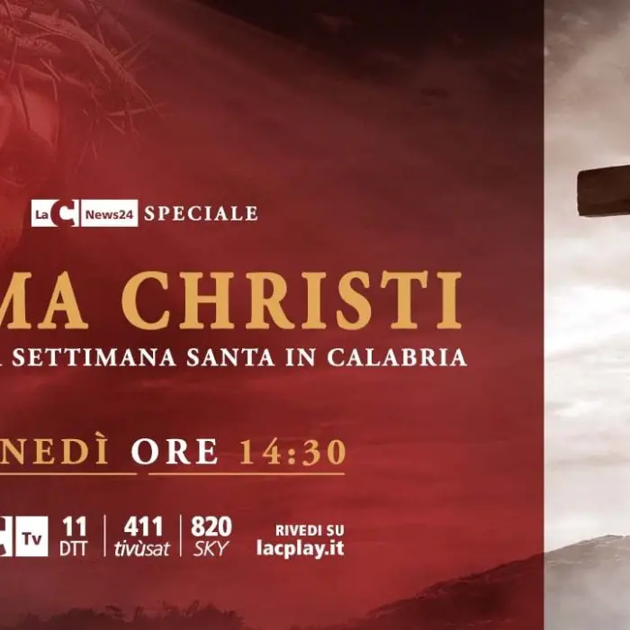 Anima Christi, i riti della Settimana Santa in Calabria: lunedì lo speciale su LaC Tv