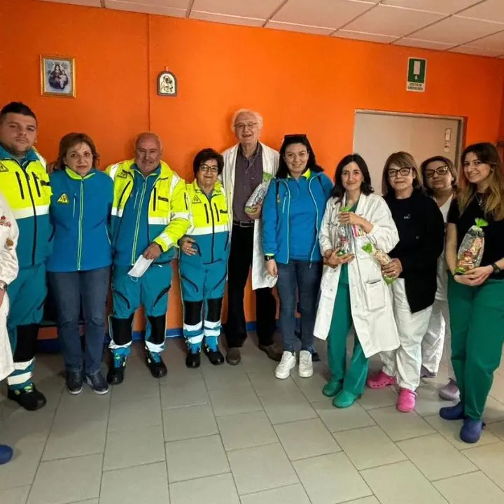 Castrovillari, la \"Misericordia\" visita i bambini ricoverati in Pediatria