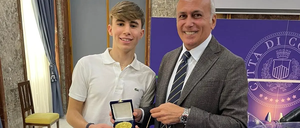 Karting 2024, al giovane pilota Quintieri il sigillo della città di Cosenza