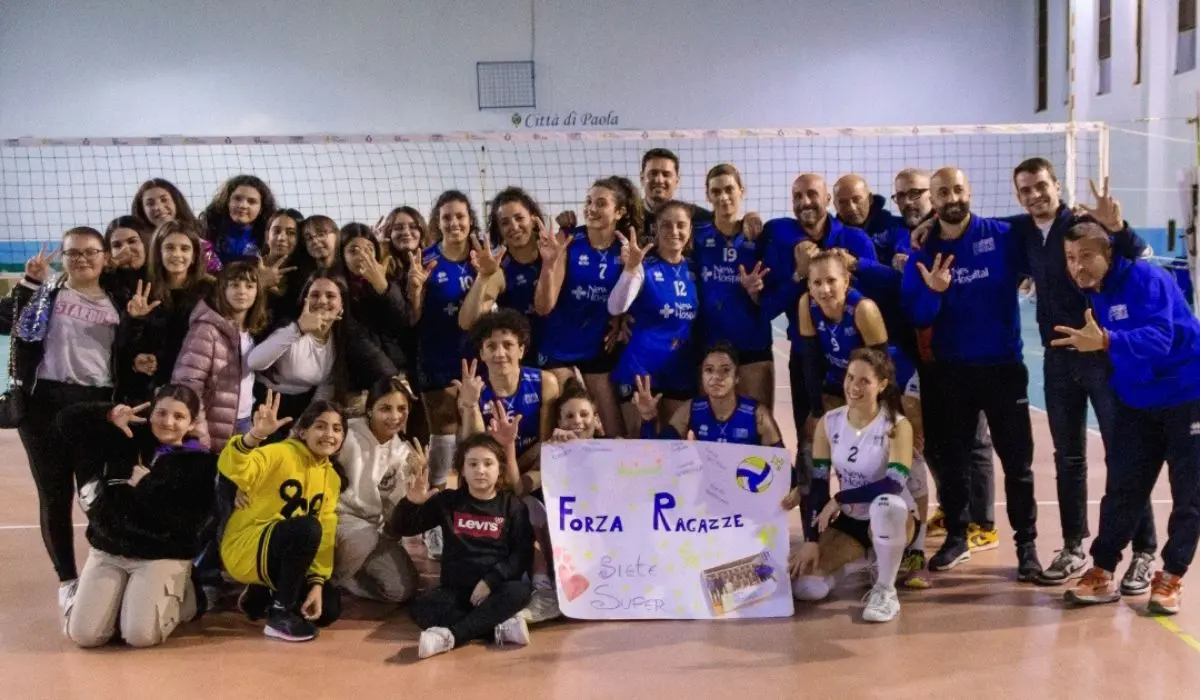 Altra vittoria per la New Hospital Pallavolo Paola: 3-1 in casa contro Catania Volley