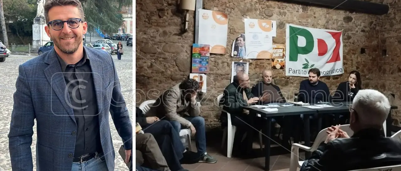 Corigliano Rossano, Stasi vedrà il circolo del Pd. Pecoraro: «Uniti contro la destra peggiore»