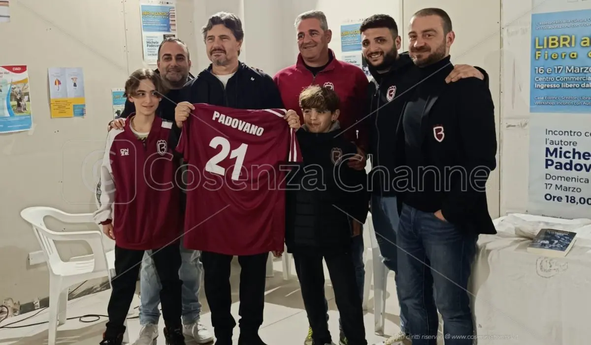 “Tra la Champions e la libertà”, Michele Padovano a Belvedere Marittimo racconta la sua vita calcistica e giudiziaria