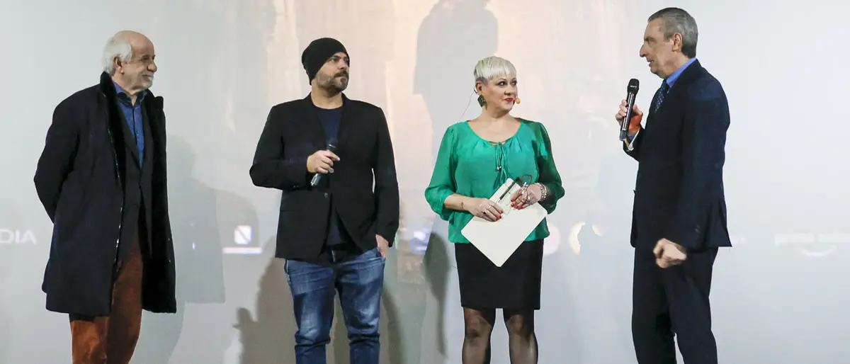 Cosenza, applausi per Toni Servillo e Marco d'Amore al Cinema Citrigno - FOTO