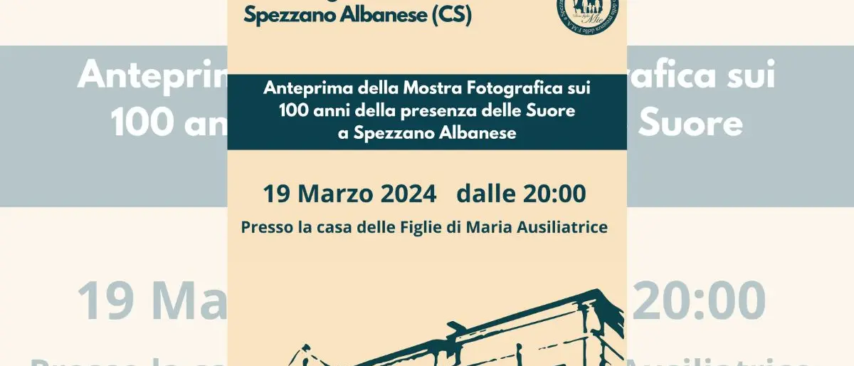 Spezzano Albanese festeggia il centenario della presenza delle Figlie di Maria Ausiliatrice