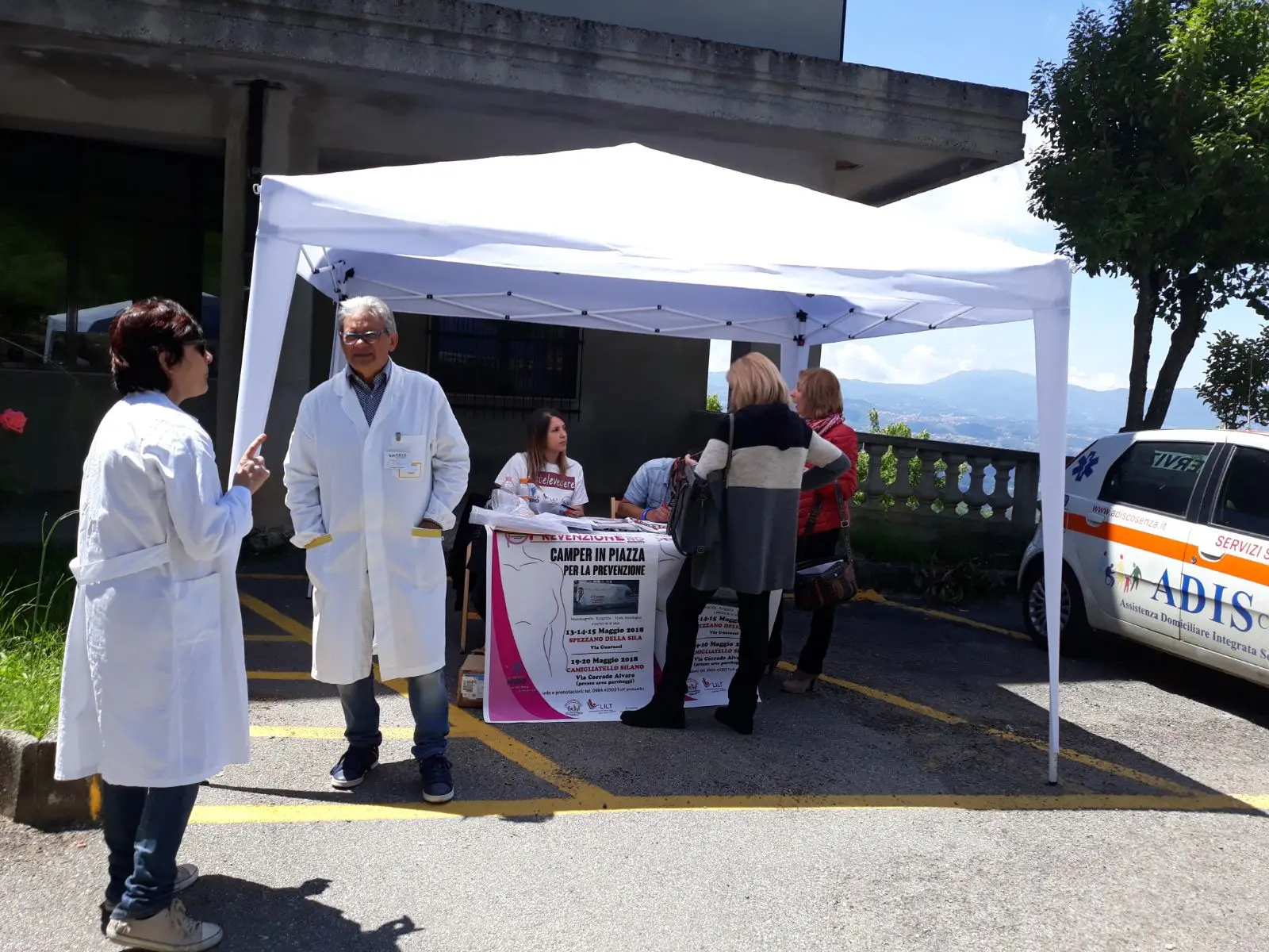 Campagna di prevenzione contro i tumori, grande successo a Spezzano Sila