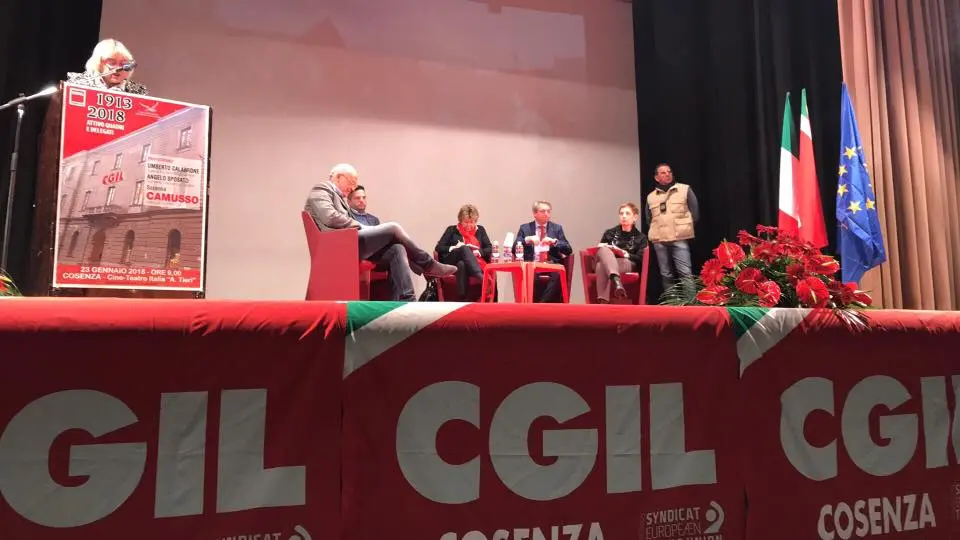 La Camusso inaugura la sede ristrutturata della Cgil a Cosenza