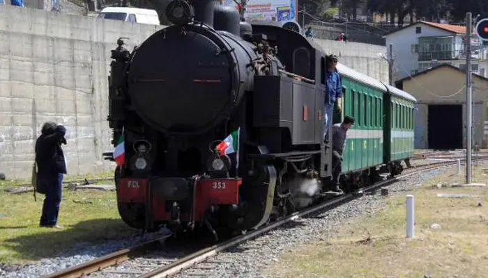 Principio d'incendio su treno a Roagliano. Paura, ma nessun ferito