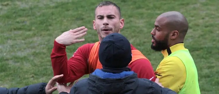 Perez insultato e Viterbese multata. Ecco la sequenza che ha portato la Digos in tribuna