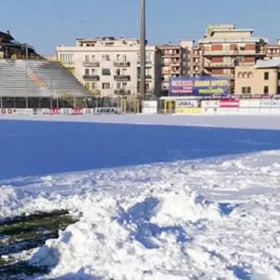 Viterbese-Cosenza rinviata. Si cerca di preservare la gara di ritorno al Marulla
