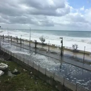 Maltempo flagella il Tirreno cosentino: mare in tempesta a Cetraro [FOTO-VIDEO]