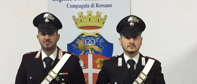 Cariati, arresto per spaccio di droga: in manette un 21enne