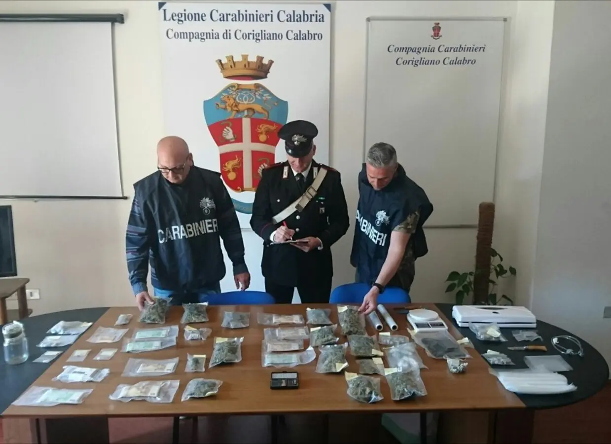 Alto Jonio Cosentino, arresti e denunce per spaccio di droga