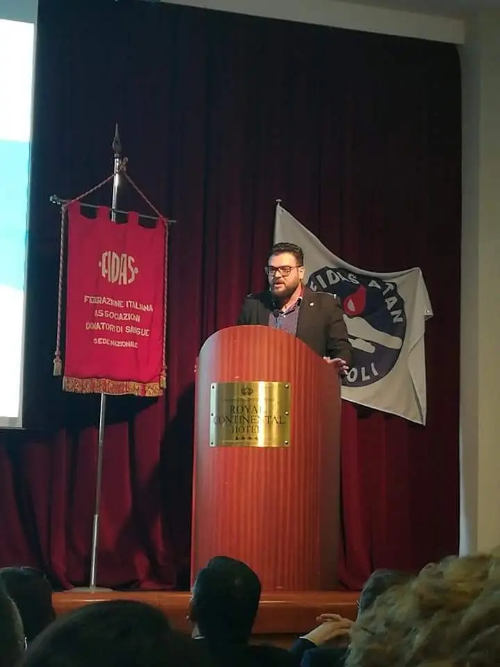 Fidas Calabria al congresso nazionale dei donatori di sangue, l'intervento del presidente Parise