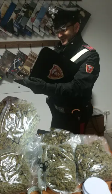 Arresti per droga a Rende, in manette due giovani: sequestrati oltre 4 chili di marijuana