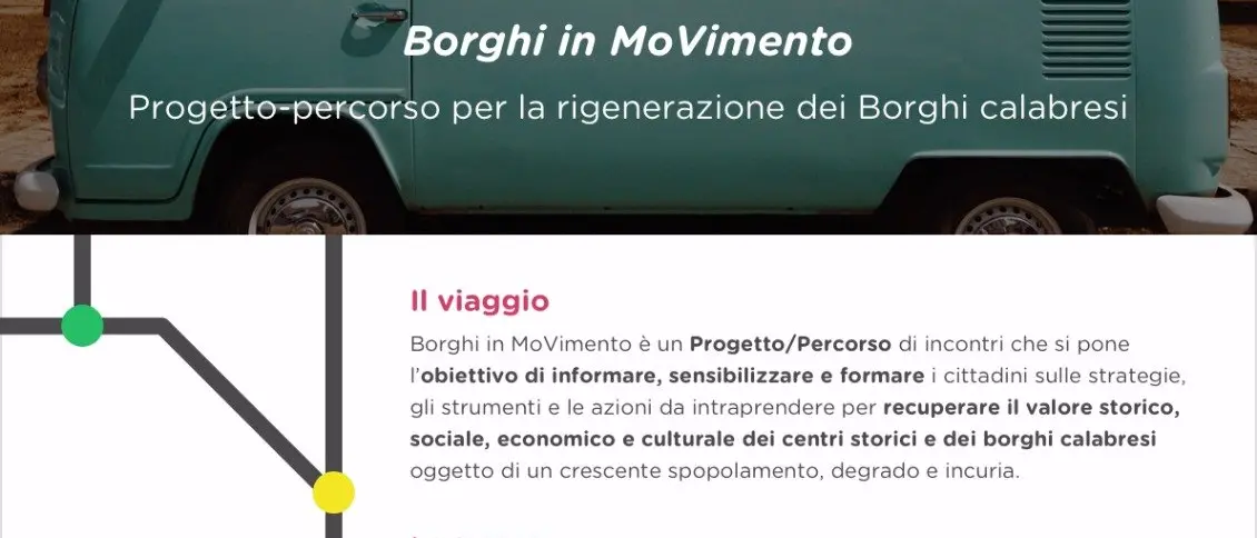 Borghi in MoVimento, tutte le tappe in provincia di Cosenza