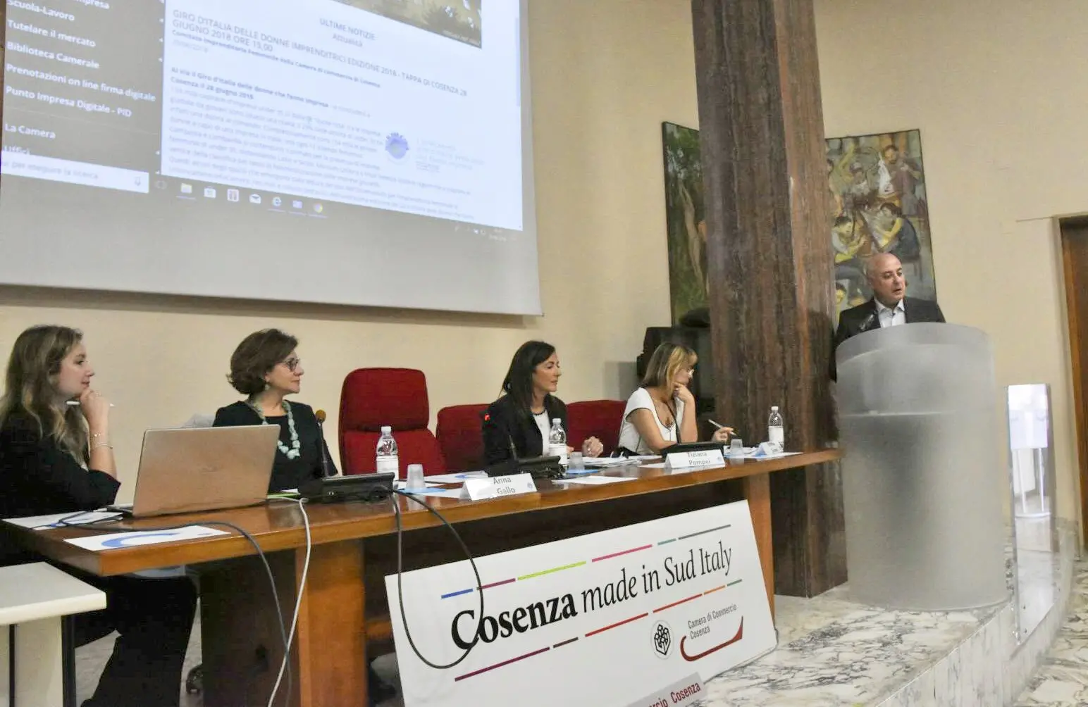 A Cosenza il Giro d'Italia delle donne che fanno impresa