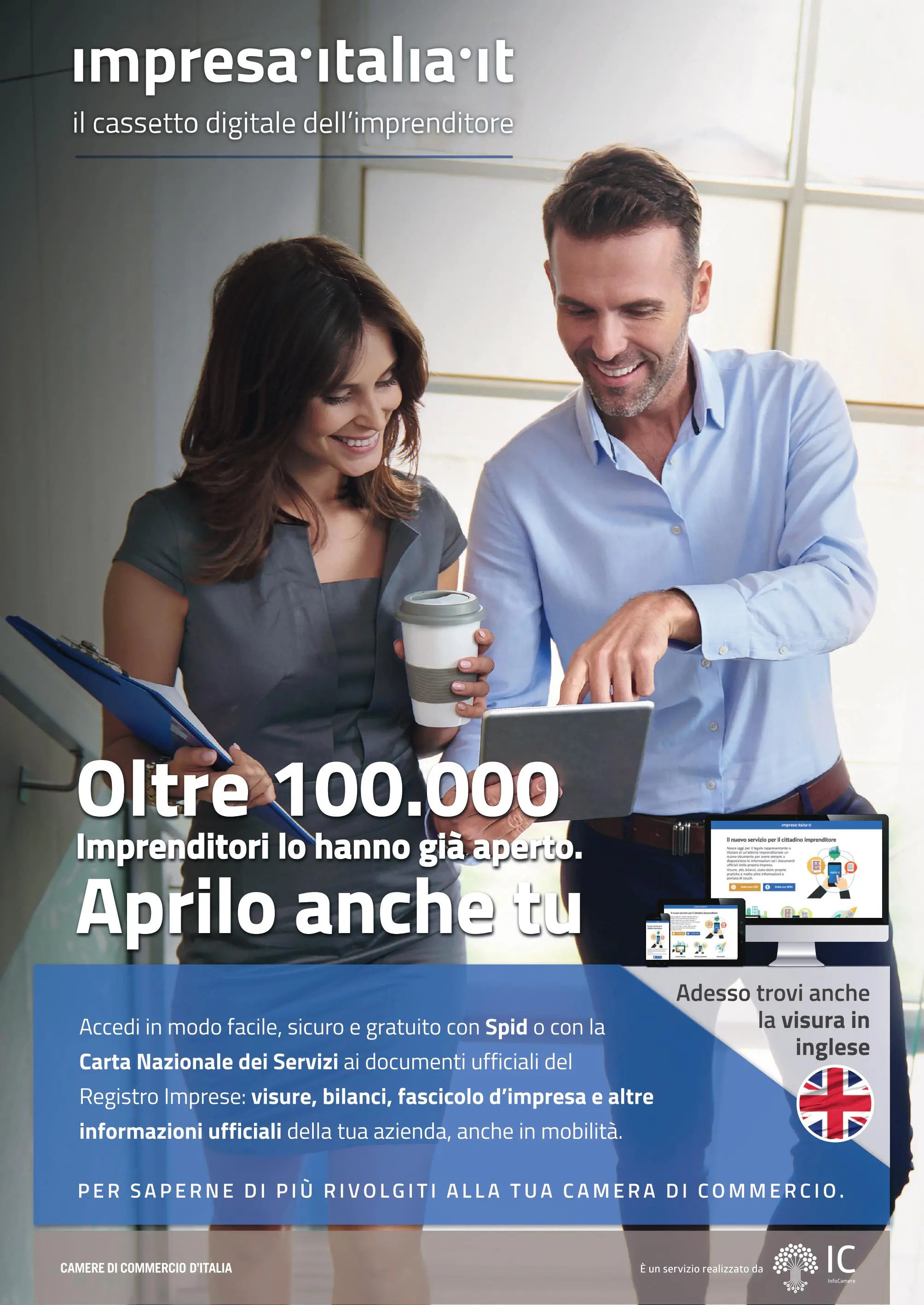 Oltre 100mila i \"cassetti digitali\" aperti dagli imprenditori italiani