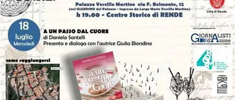 \"A un passo dal cuore\" presentato anche nel centro storico di Rende