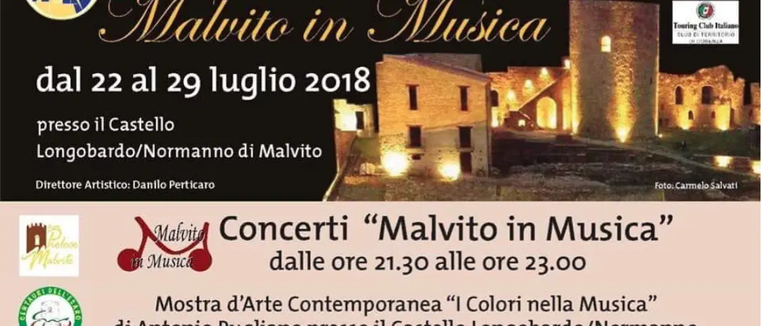 Malvito, ecco il programma completo del primo festival di musica classica
