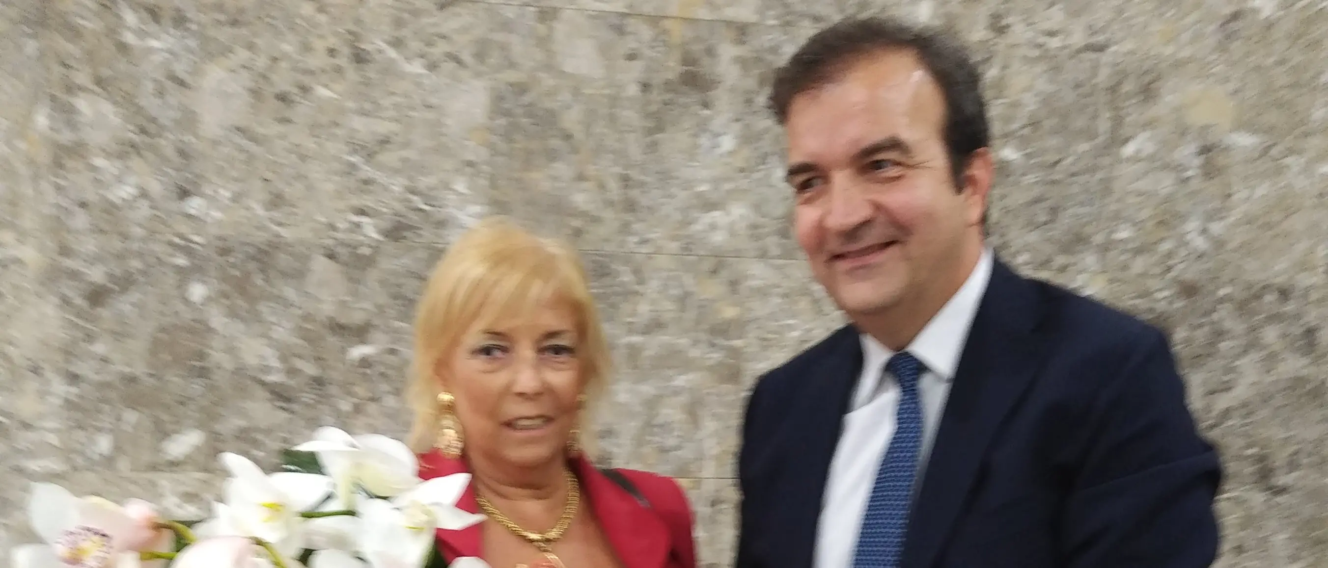 Occhiuto riceve il prefetto Galeone, portafortuna per il calcio: «Auguro la serie A...»