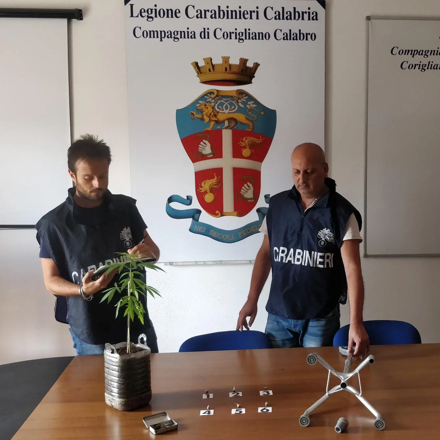 Corigliano Rossano, nasconde la droga nella stampella: i carabinieri lo arrestano