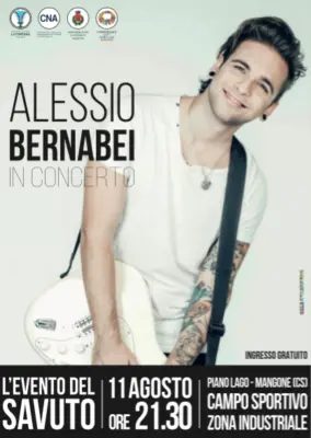 Alessio Bernabei a Piano Lago, domani in concerto l'ex leader dei Dear Jack