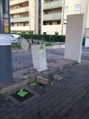 Cosenza, tentato furto in una stazione di servizio: quattro malviventi in azione [FOTO]