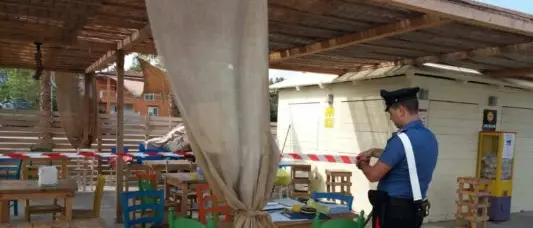 Corigliano Rossano, sequestrati lidi abusivi: le foto dei sigilli