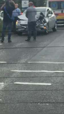 Incidente frontale ad Arcavacata: due feriti [FOTO]