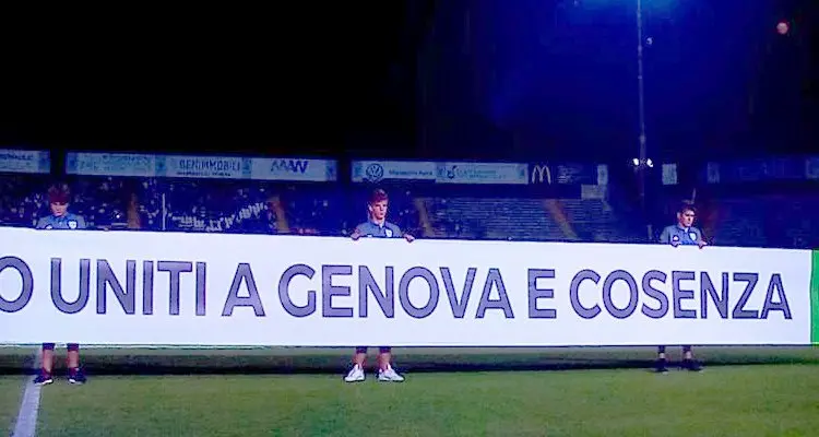 Brescia-Perugia: 1-1 nel ricordo delle vittime di Genova e Cosenza. Tabellino e voti