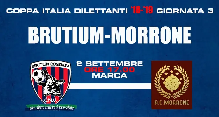 Brutium-Morrone è più di una partita. In palio la supremazia cittadina
