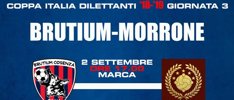 Brutium-Morrone è più di una partita. In palio la supremazia cittadina