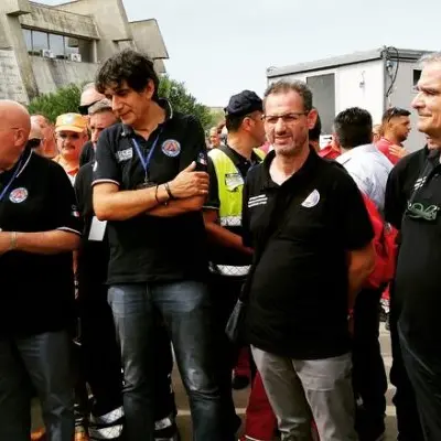 Il gruppo comunale volontari di protezione civile di Rende all’incontro regionale