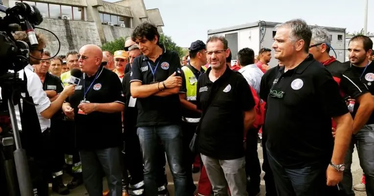 Il gruppo comunale volontari di protezione civile di Rende all’incontro regionale