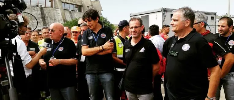 Il gruppo comunale volontari di protezione civile di Rende all’incontro regionale