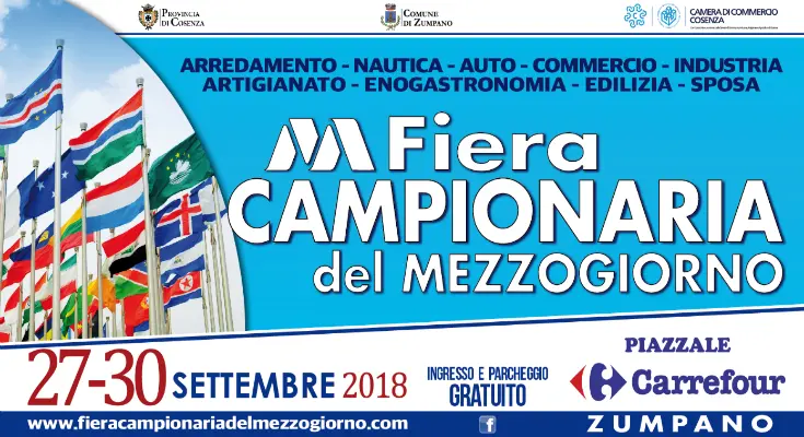 Zumpano inaugura la Fiera Campionaria del Mezzogiorno