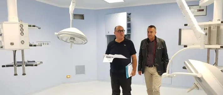 Castrovillari, ospedale \"Ferrari\": visita ispettiva di Guccione [FOTO]