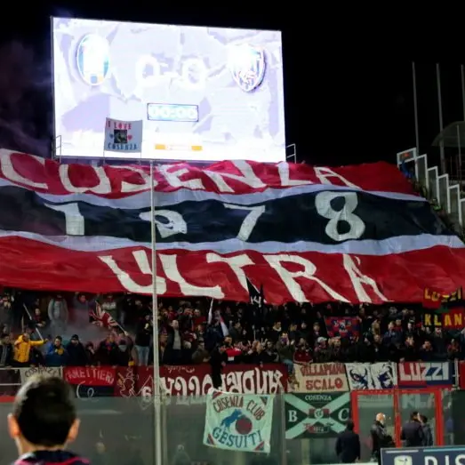 Al via domani la prevendita per Crotone-Cosenza: prezzi e settori disponibili