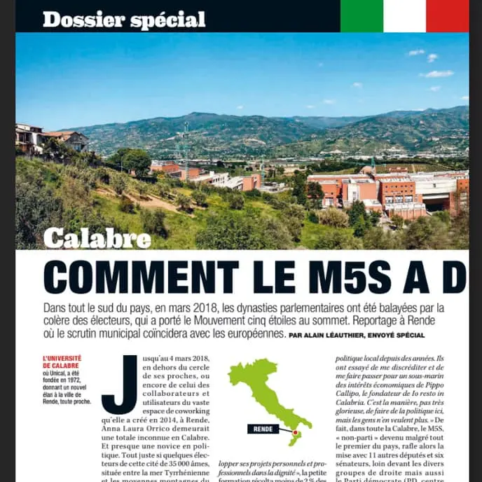 La stampa francese studia il populismo in salsa calabrese