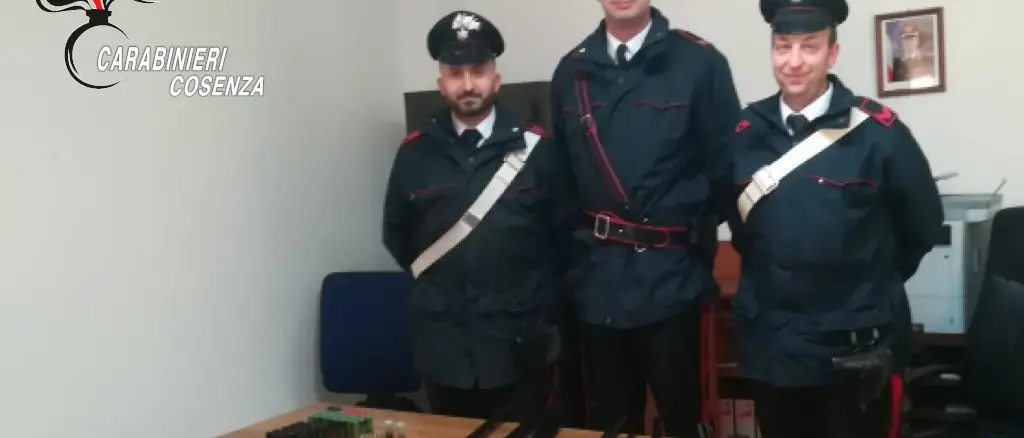 Fucili, pistole e munizioni ritrovati a casa di una donna, scatta l'arresto