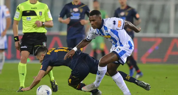 Pescara, poker al Lecce (4-2). Giallorossi a Cosenza senza due difensori