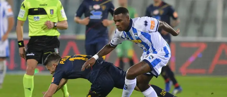 Pescara, poker al Lecce (4-2). Giallorossi a Cosenza senza due difensori
