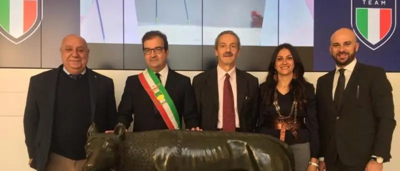 Cosenza «città europea dello Sport 2020», le foto della cerimonia